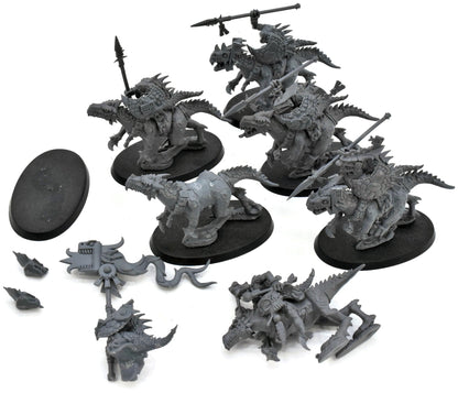 SERAPHON 6 Cold One Riders #3 Warhammer Sigmar