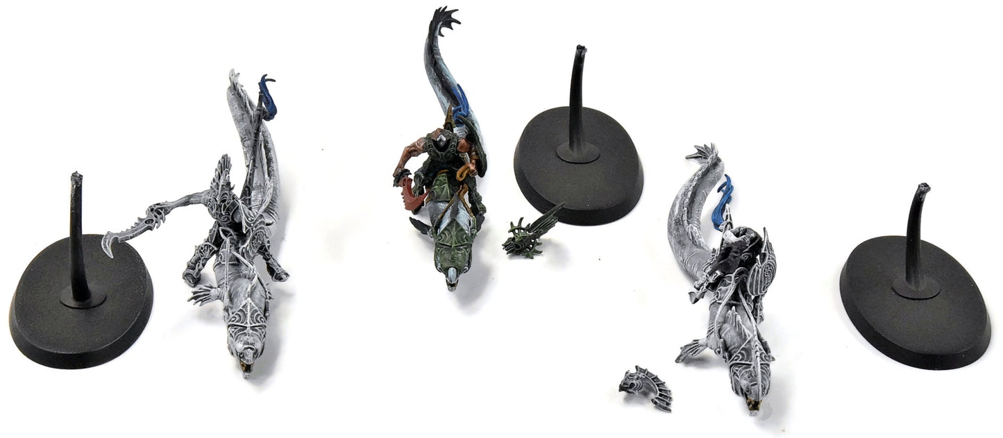 IDONETH DEEPKIN 3 Akhelian Isharann Guard #2 missing banner Sigmar