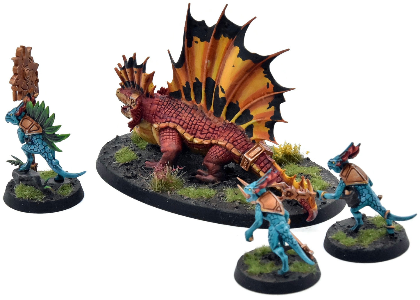 SERAPHON Spawn Of Chotec #1 PRO PAINTED Warhammer Sigmar