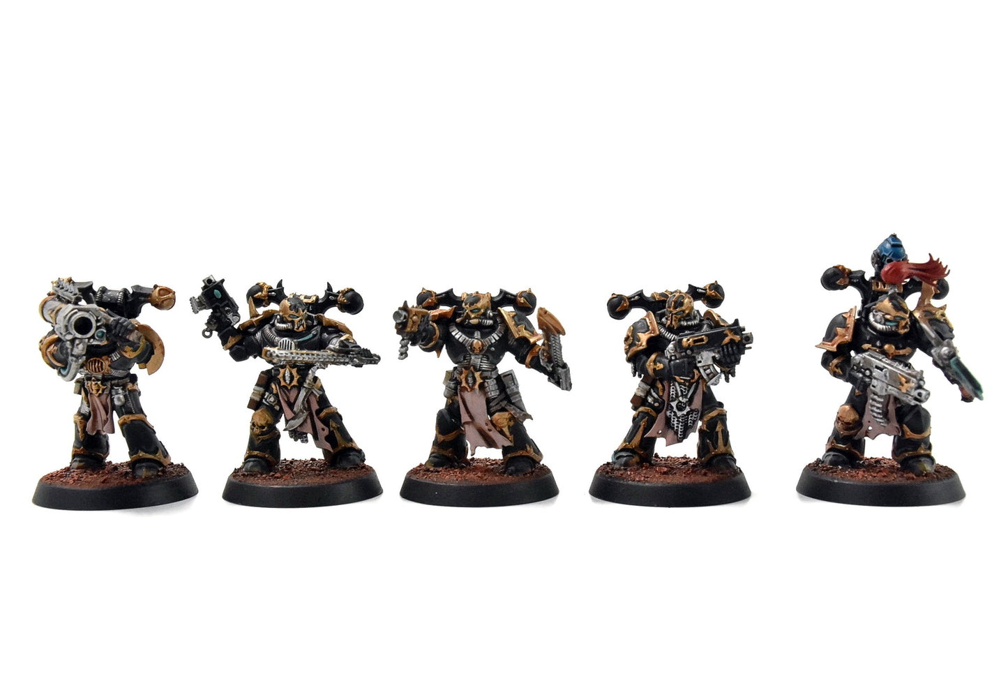 CHAOS SPACE MARINES 10 Chaos Space Marines #1 PRO PAINTED 40k