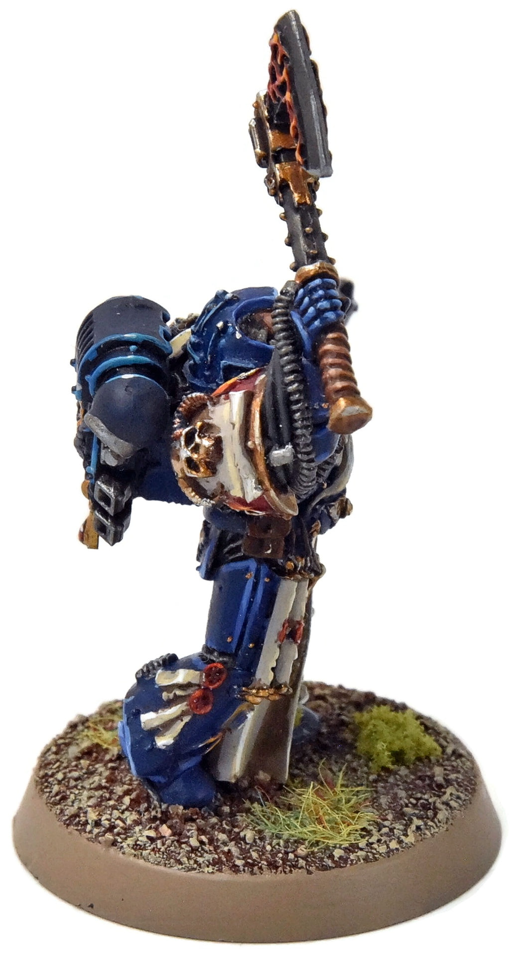 SPACE MARINES Librarian #1 METAL PRO PAINTED Warhammer 40K