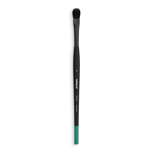Vallejo - Filbert Shader Flat Synthetic Brush No. 8 (VAL-B06008)