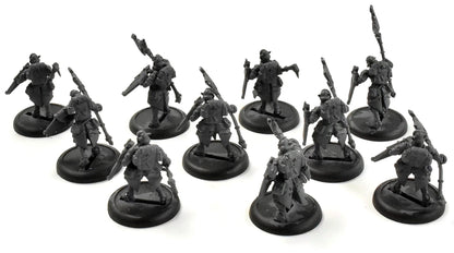 WARMACHINE Retribution of Scyrah 10 Houseguard Halberdiers #1 METAL