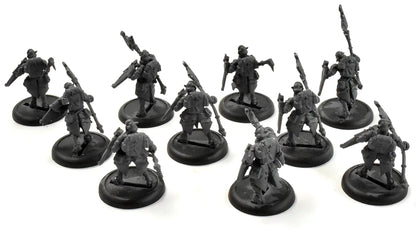 WARMACHINE Retribution of Scyrah 10 Houseguard Halberdiers #1 METAL