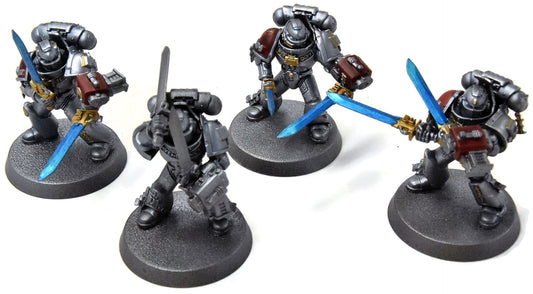 GREY KNIGHTS 4 Strike Squad #3 WELL PAINTED Warhammer 40K