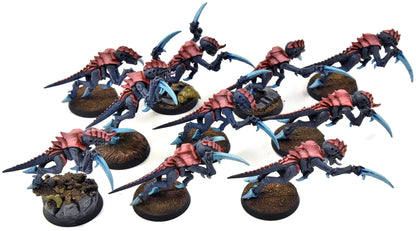 TYRANIDS 10 Hormagaunts #4 WELL PAINTED Warhammer 40K