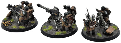 ASTRA MILITARUM 3 Heavy weapon Squad #1 PRO PAINTED Warhammer 40K
