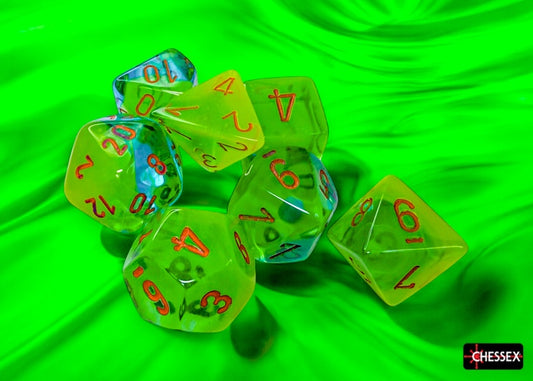 Gemini 7-die Set Plasma Green- Teal/orange Luminary
