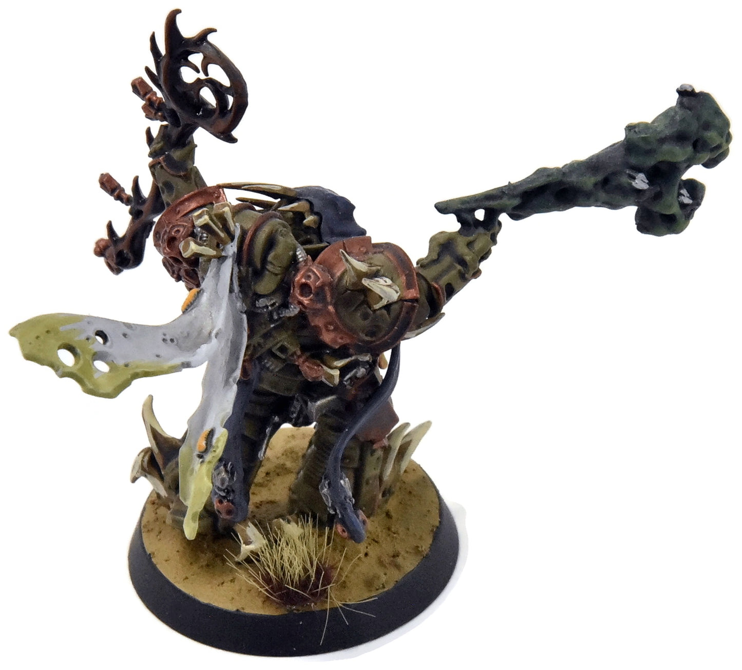 DEATH GUARD Malignant Plaguecaster #1 WELL PAINTED Warhammer 40K
