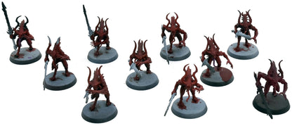 BLADES OF KHORNE 10 Bloodletters Of Khorne #2 Warhammer Sigmar 3913