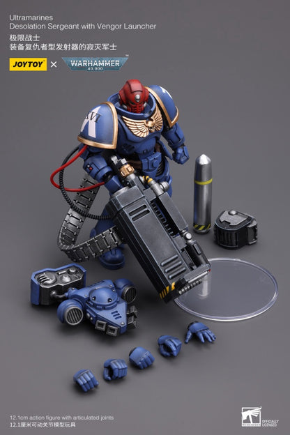 Desolation Sergeant with Vengor Launcher Ultramarines Joy Toy