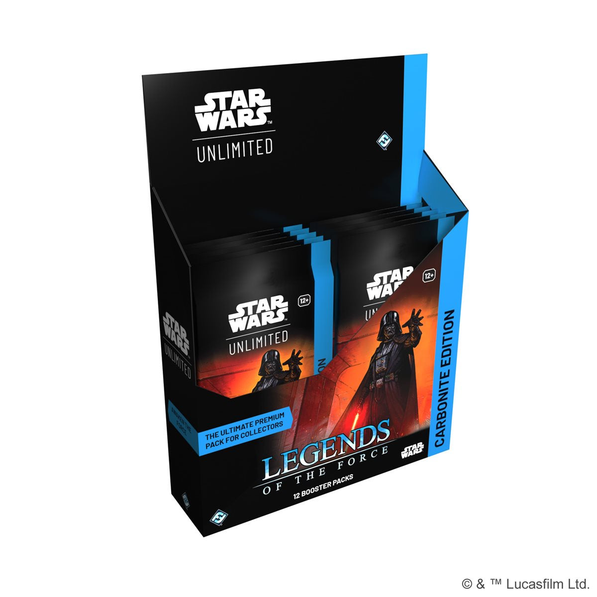 Star Wars Unlimited - Legends of the Force - Carbonite Booster Display (EN)