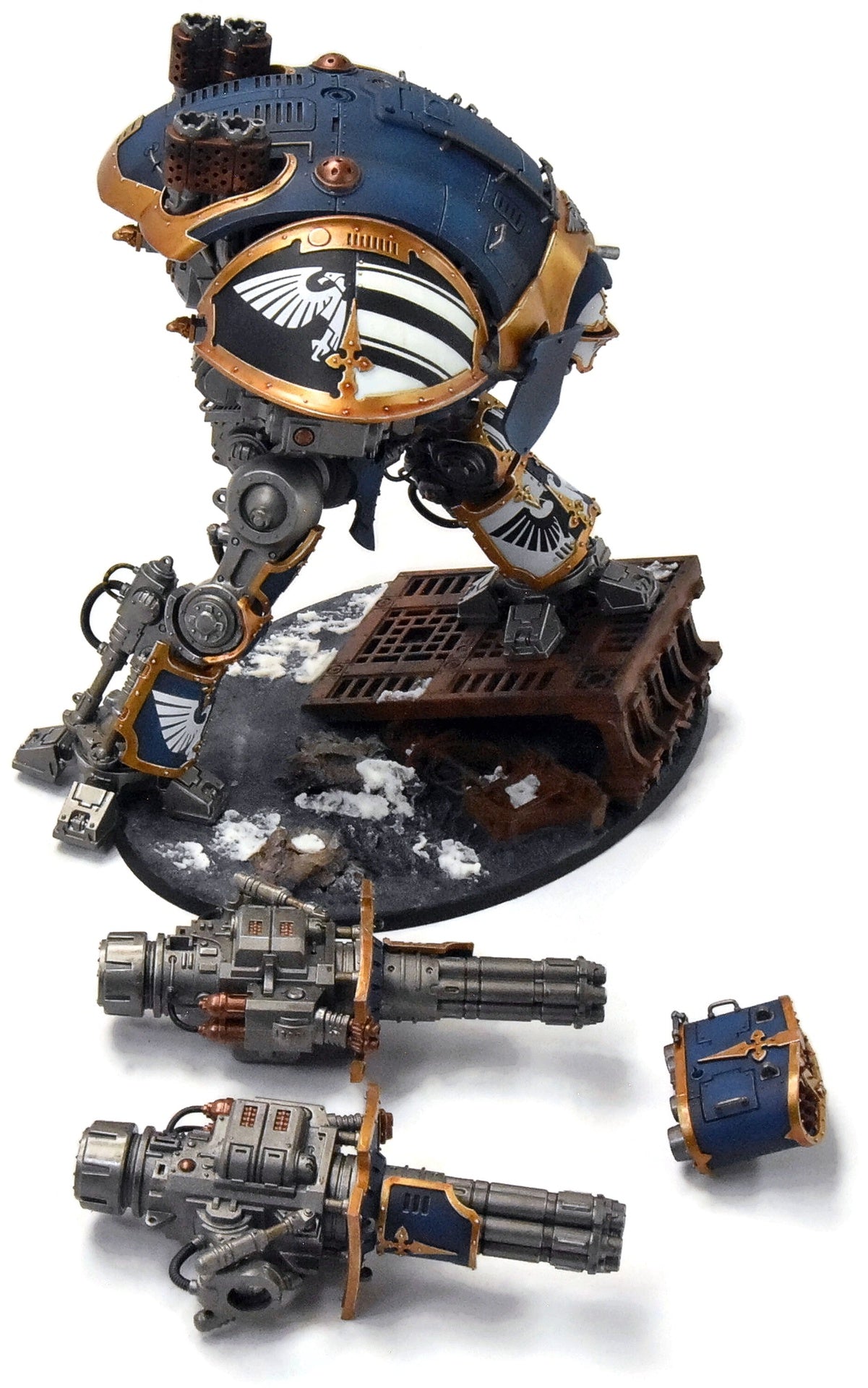 IMPERIAL KNIGHTS Questoris Knight Crusader #1 PRO-PAINTED Warhammer 40K