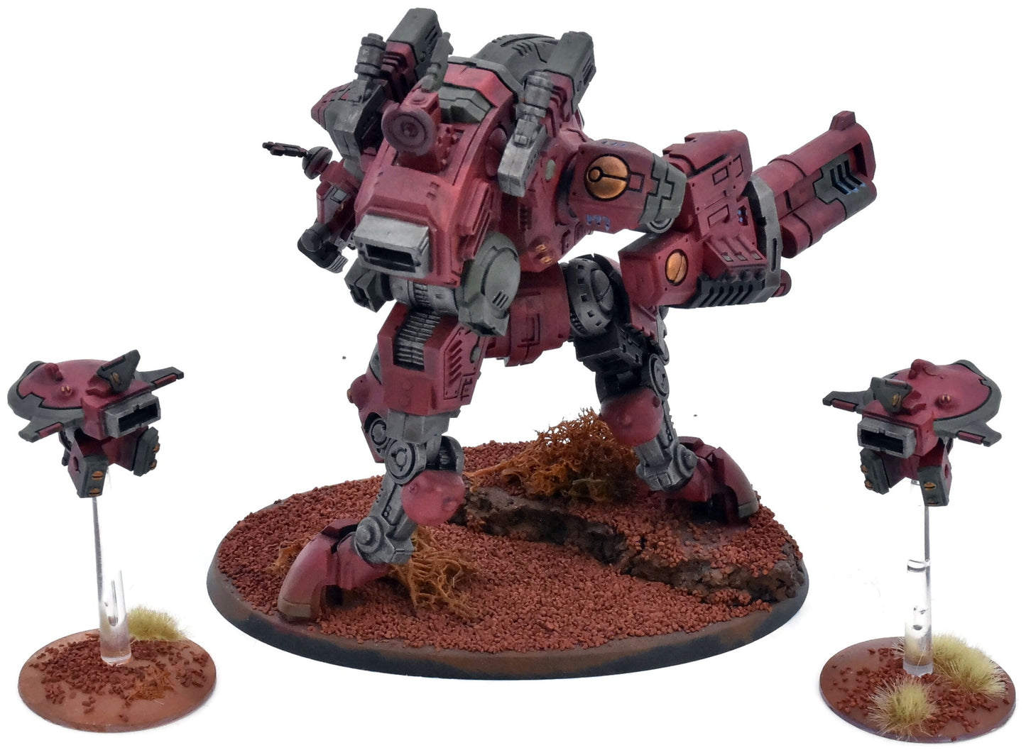 TAU EMPIRE Xv95 Ghostkeel Battlesuit #3 WELL PAINTED Warhammer 40K