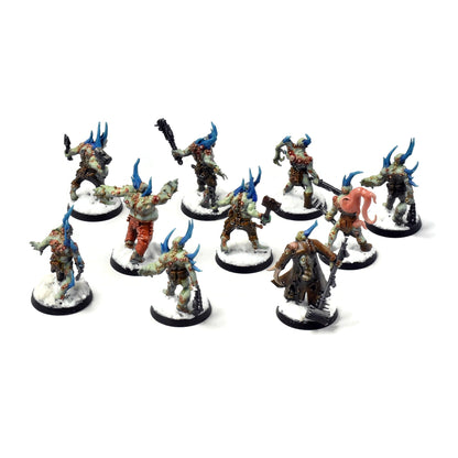 DEATH GUARD 10 Poxwalkers #3 PRO PAINTED 40K