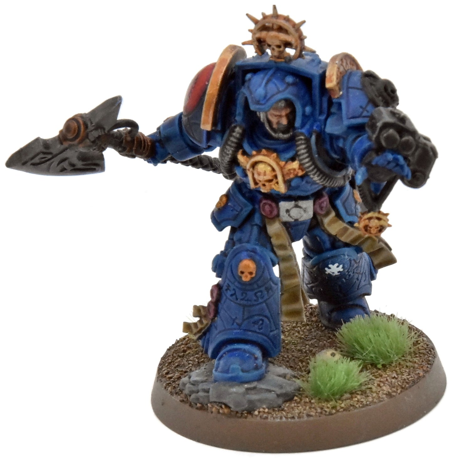 SPACE MARINES Librarian In Terminator Armour #1 Warhammer 40K WELL PAINTED