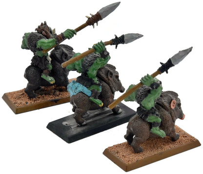 ORCS AND GOBLINS 3 Boar Boyz #1 METAL Fantasy