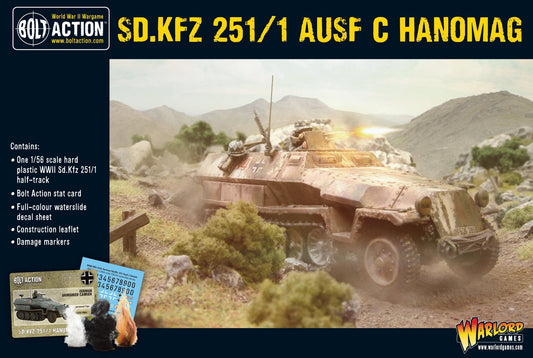 Bolt Action Sd.Kfz 251/1 Ausf C Hanomag