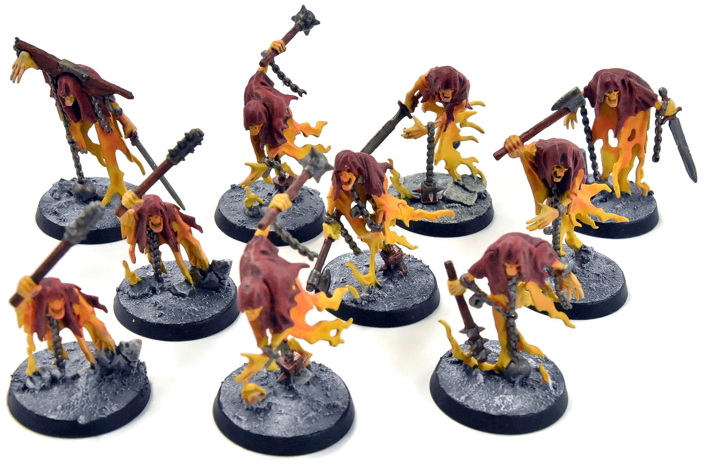 NIGHTHAUNT 10 Chainrasp Horde #4 WELL PAINTED Sigmar
