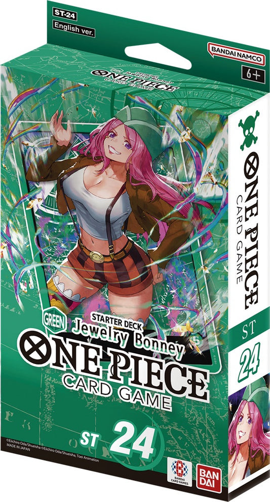 One Piece CG ST-24 Green Jewelry Bonney Starter Deck (EN)