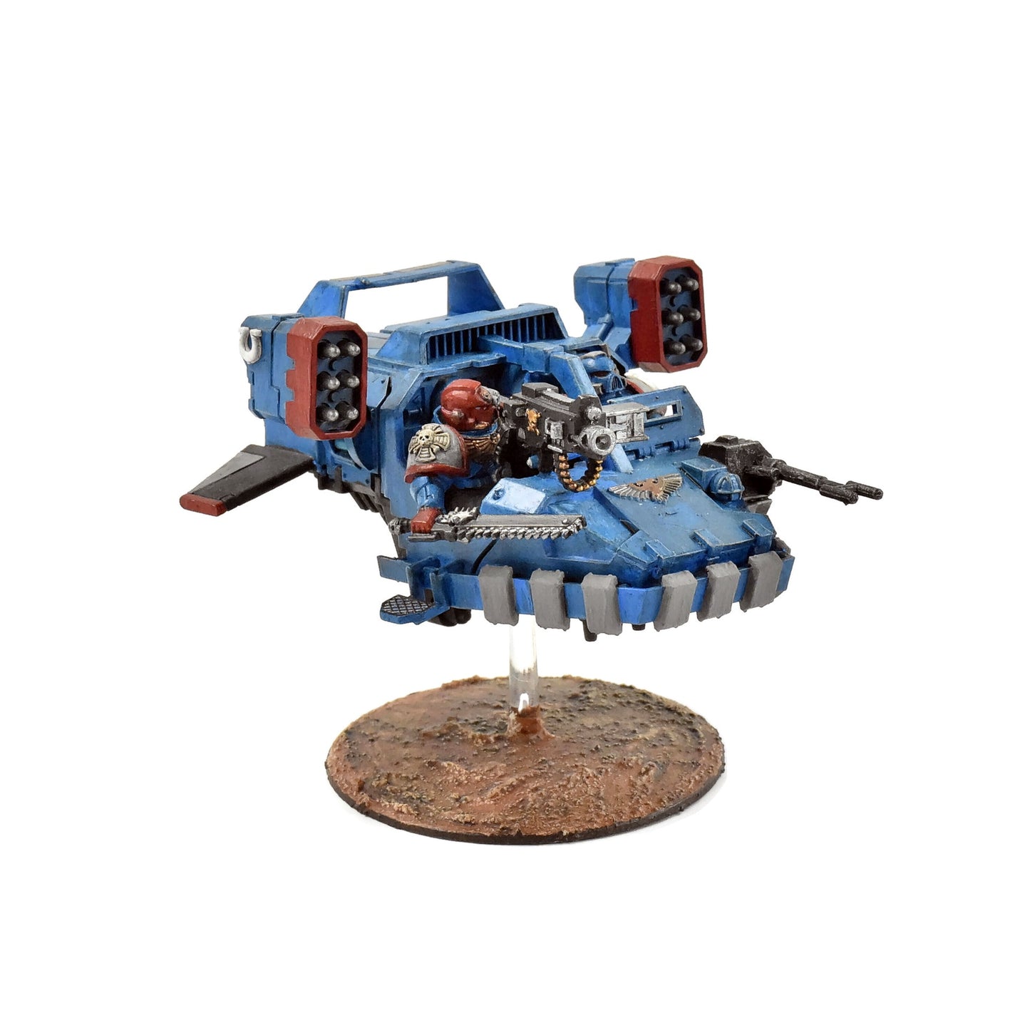 SPACE MARINES Land Speeder #2 WELL PAINTED Warhammer 40K