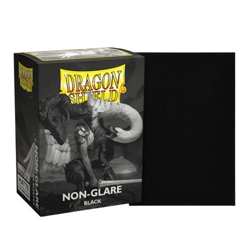 Dragon Shield Sleeves Matte Black V2 Non-glare