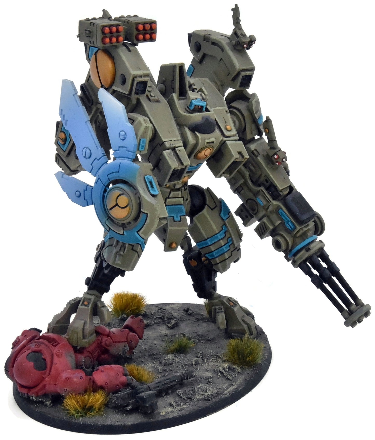 TAU EMPIRE Xv104 Riptide Battlesuit #1 PRO PAINTED Warhammer 40K