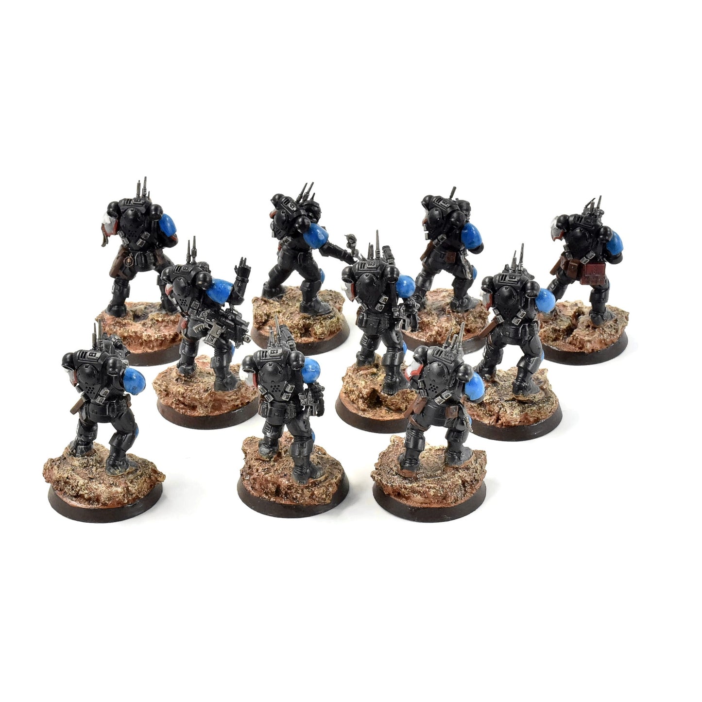 SPACE MARINES 10 Infiltrators #1 WELL PAINTED Warhammer 40K