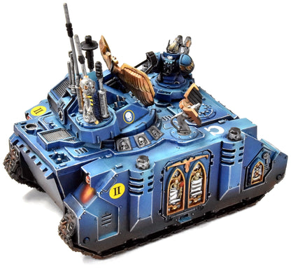 SPACE MARINES Command Rhino #1 PRO PAINTED Ultramarines Warhammer 40K