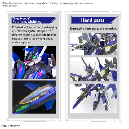 Bandai HG YF-29 DURANDAL VALKYRIE (MAXIMILIAN JENIUS USE) FULL SET PACK 1/100