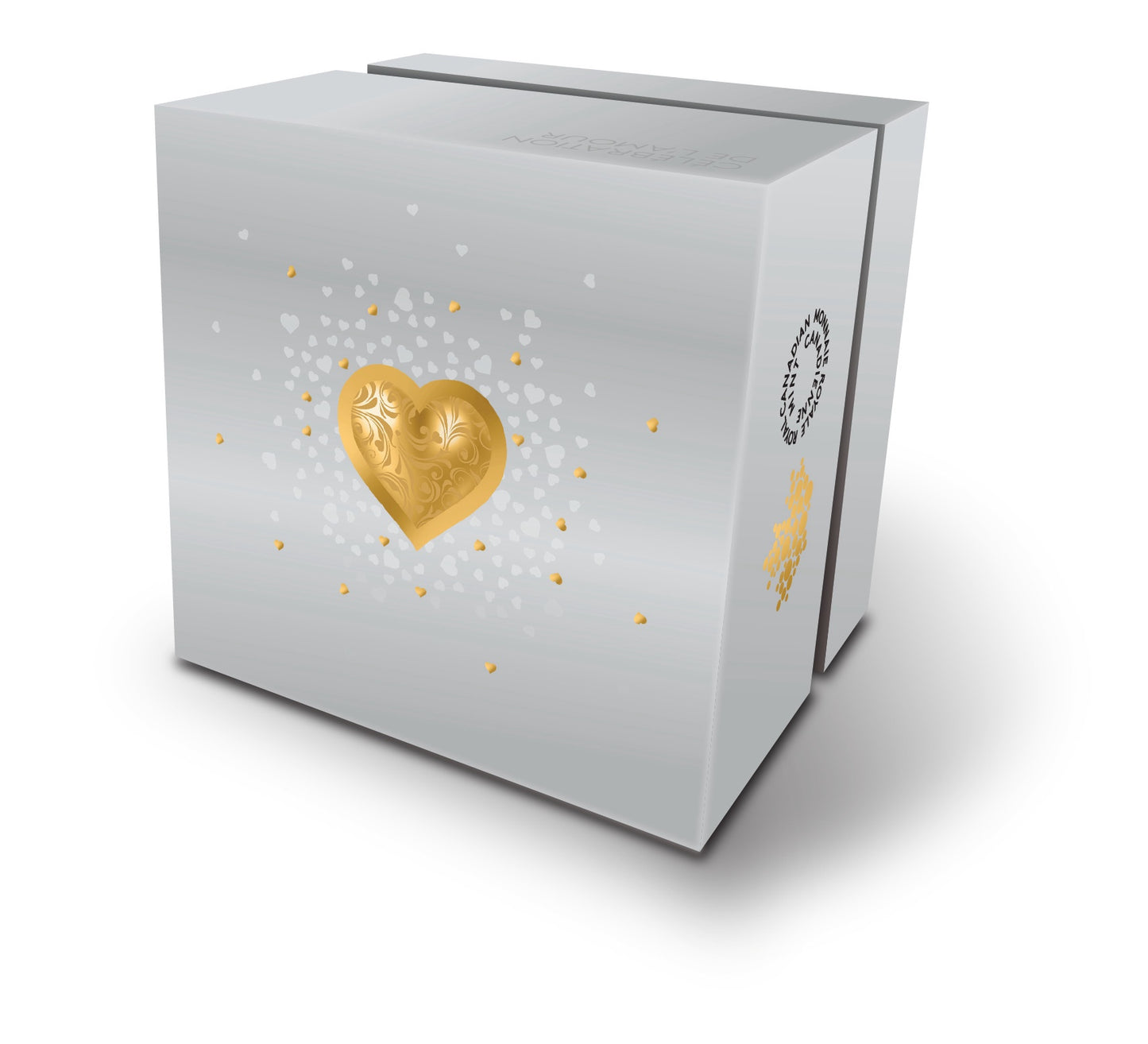 Célébrez l'amour – Pièce de 1 oz en argent fin (2025) (247519)