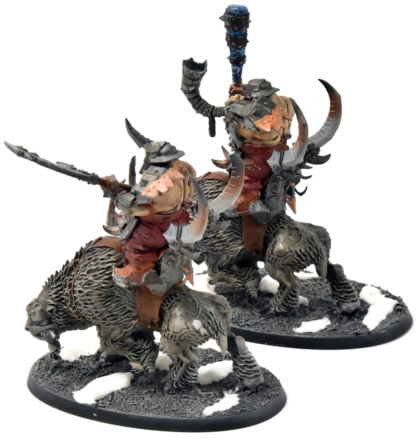 OGOR MAWTRIBES 2 Mournfang Pack #2 WELL PAINTED Sigmar