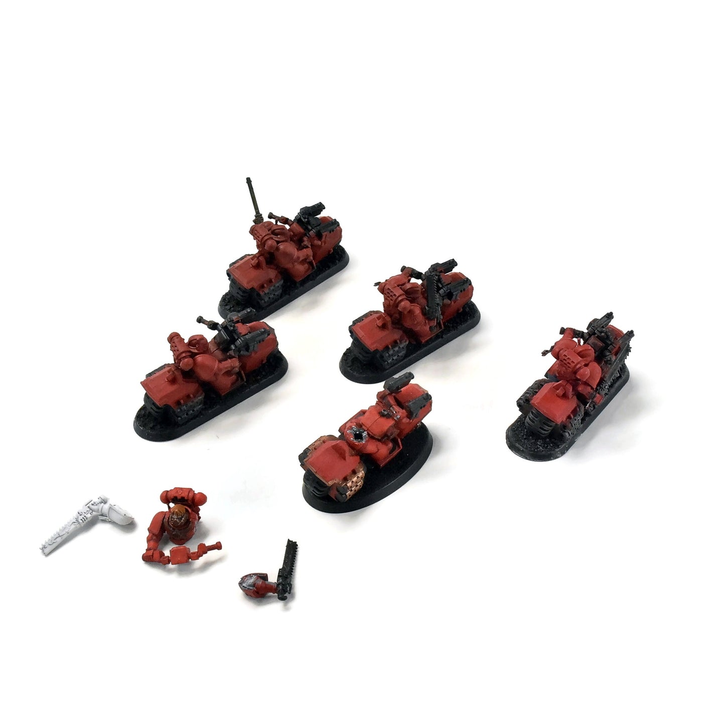 BLOOD ANGELS 5 Bikers Squad #1 Warhammer 40k