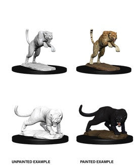 D&D Unpainted Minis Wv6 Panther/Leopard