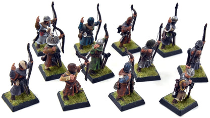 BRETONNIA 12 Peasant Bowmen #3 WELL PAINTED Warhammer Fantasy