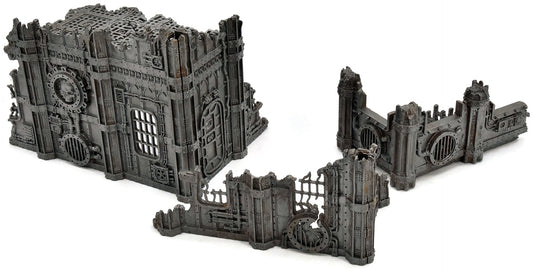 SCENERY Ruins #4 WELL PAINTED Warhammer 40K