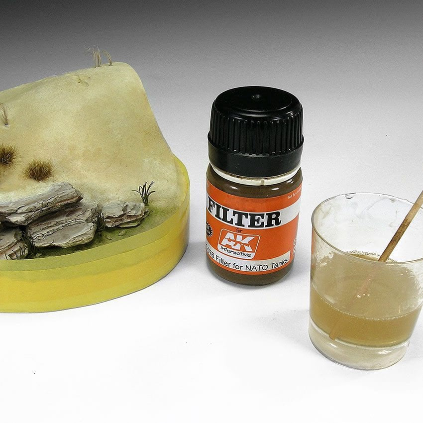 AK Interactive Resin Water 2-Components Epoxy Resin - 180ml