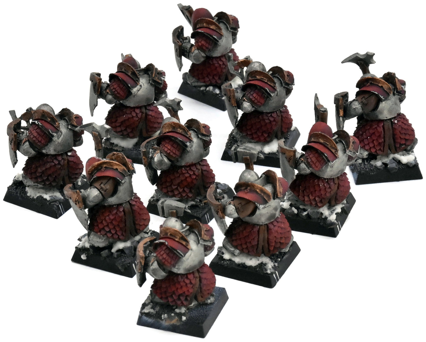 CHAOS DWARFS 10 Ironworn #1 FORGE WORLD WELL PAINTED Warhammer Fantasy