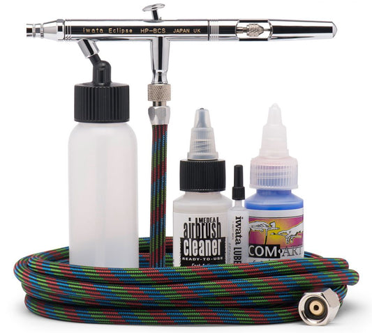 Iwata Eclipse BCS Value Set with bottle and hose