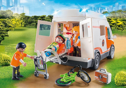 Ambulance with Flashing Lights (70049)