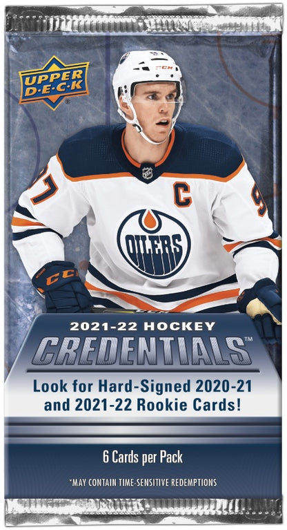 Upper Deck Credentials Hockey 21/22