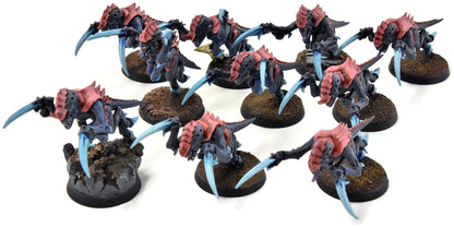 TYRANIDS 10 Hormagaunts #4 WELL PAINTED Warhammer 40K