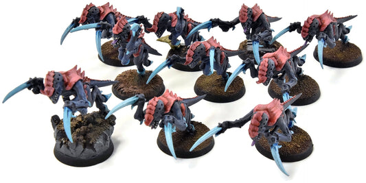 TYRANIDS 10 Hormagaunts #4 WELL PAINTED Warhammer 40K