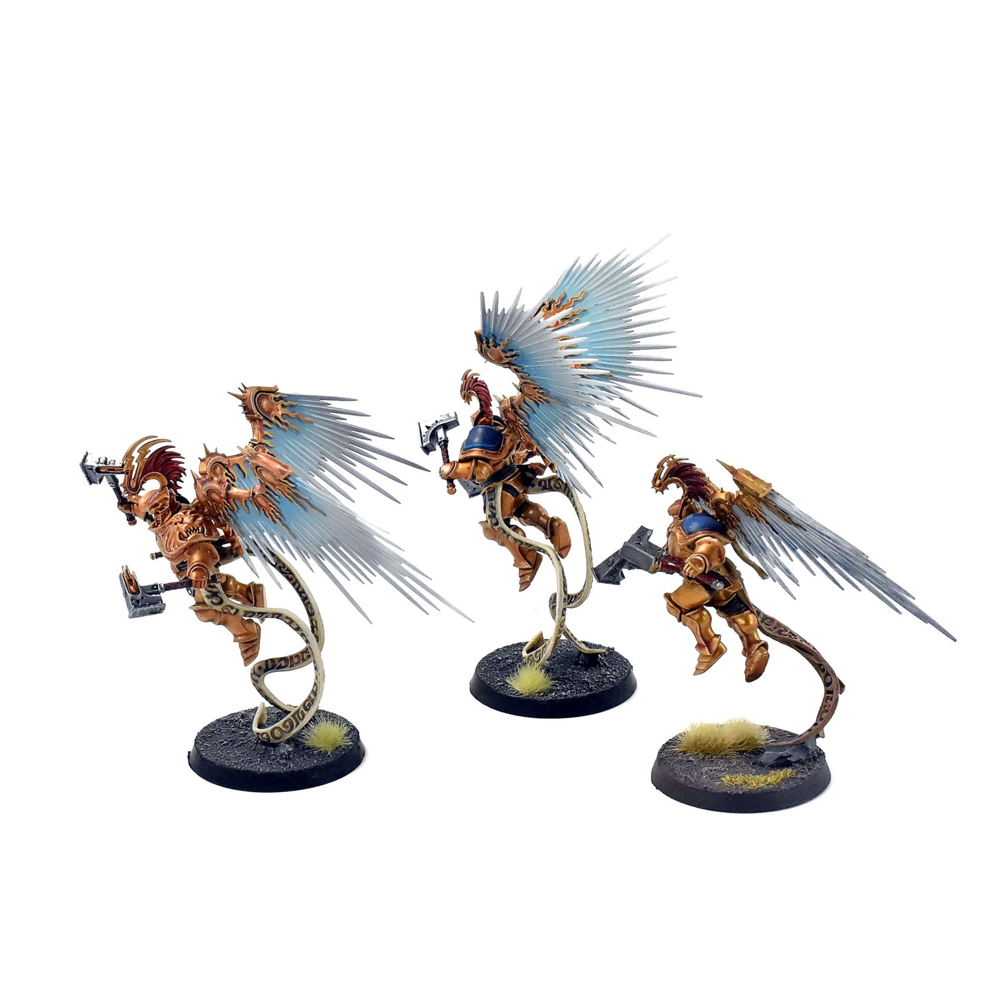 STORMCAST ETERNALS 3 Prosecutors with Celestial Hammers #2 PRO PAINTED