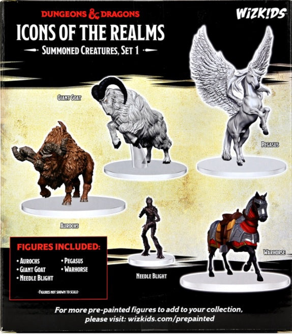 D&d Icons O/t Realms Summoned Creatures Set 1