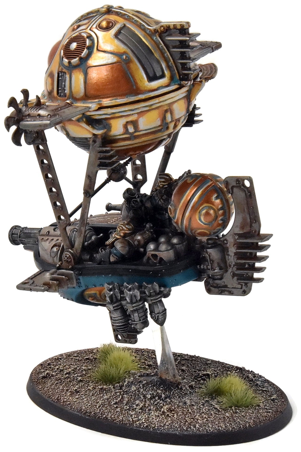 KHARADRON OVERLORDS Grundstok Gunhauler #3 PRO PAINTED Sigmar