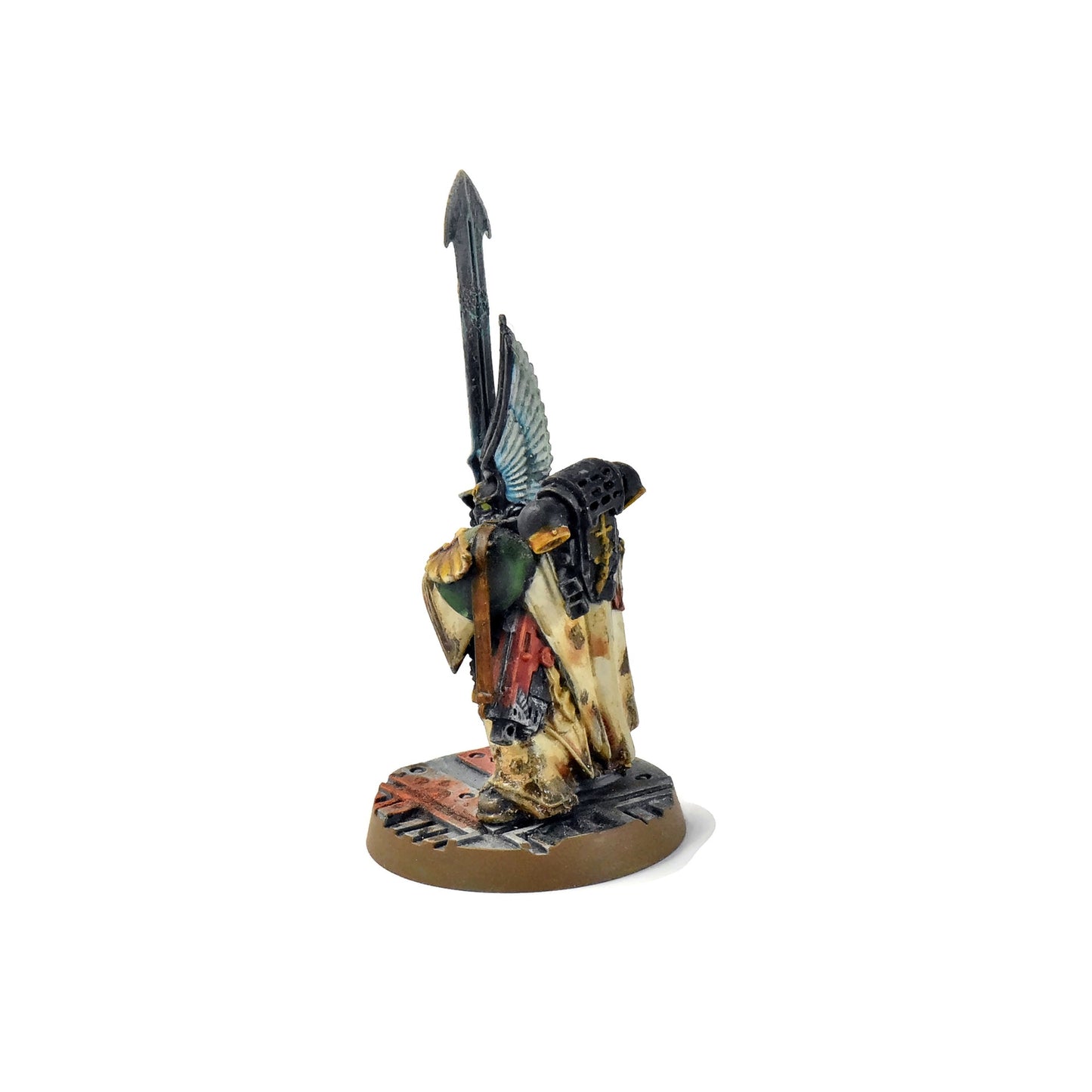 DARK ANGELS Chapter Master #1 WELL PAINTED Warhammer 40K