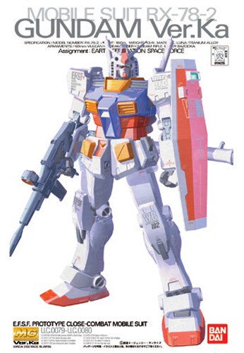 MG RX-78-2 Gundam Ver. Ka Bandai