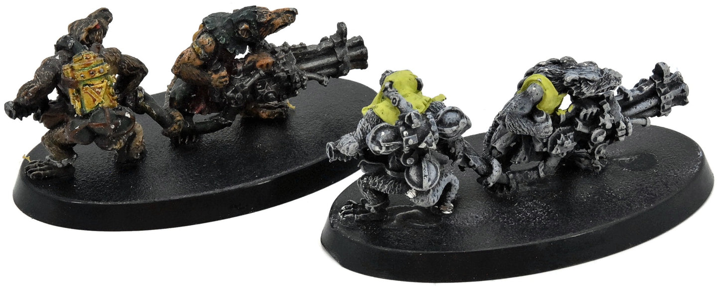 SKAVEN 2 Ratling Guns #1 METAL Warhammer Fantasy