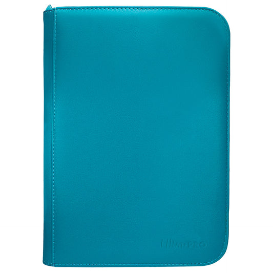 Ultra Pro Zip Binder Pro Vivid 4Pkt Teal